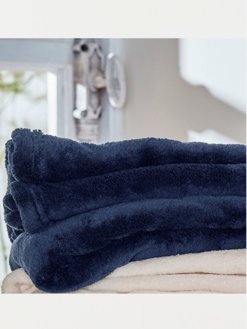 Plaid coloris navy 130 x...