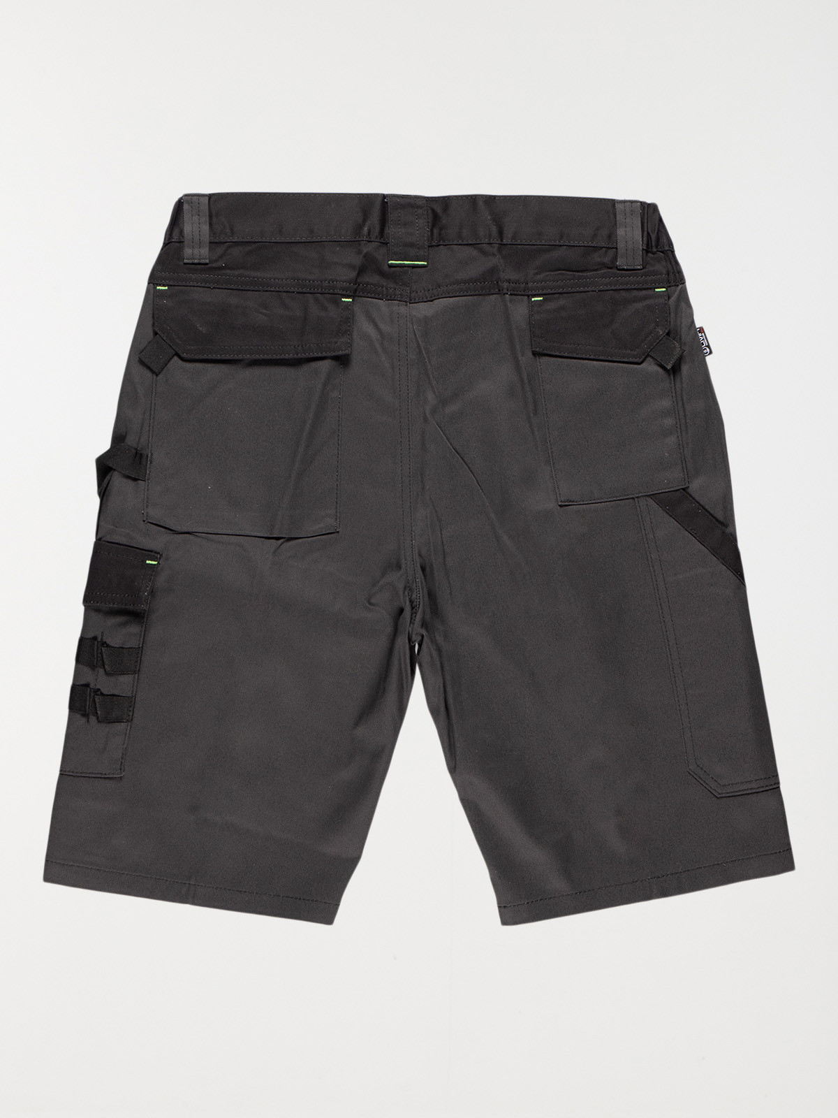 Bermuda de travail gris et noir Bermuda de travail gris et noir