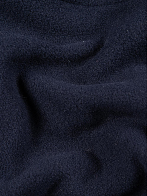 Snood polaire marine garçon