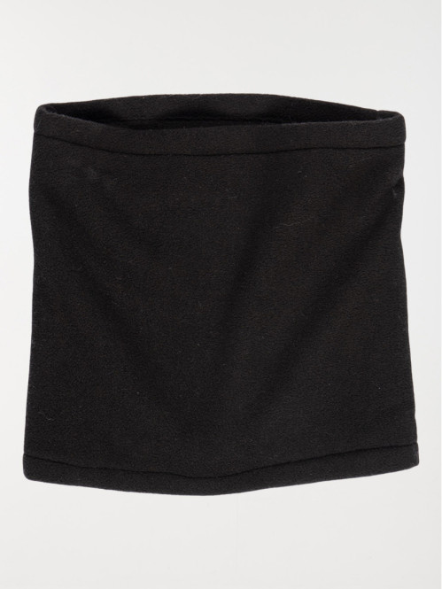 Snood polaire noir homme