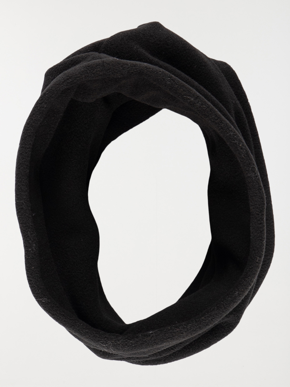 Snood polaire noir homme