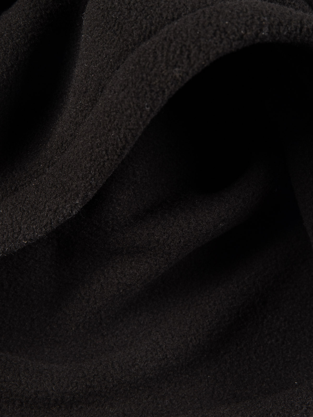 Snood polaire noir homme