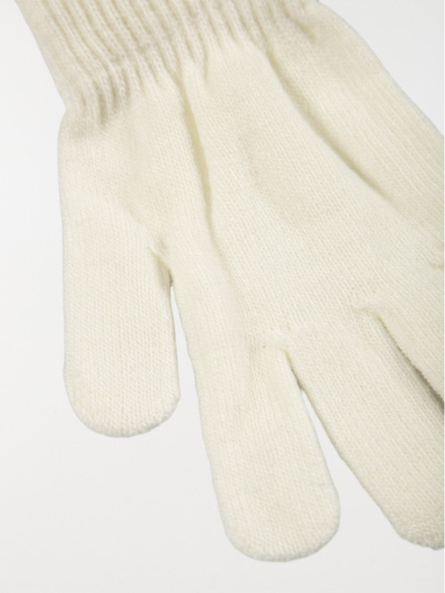 Gants magiques écru femme