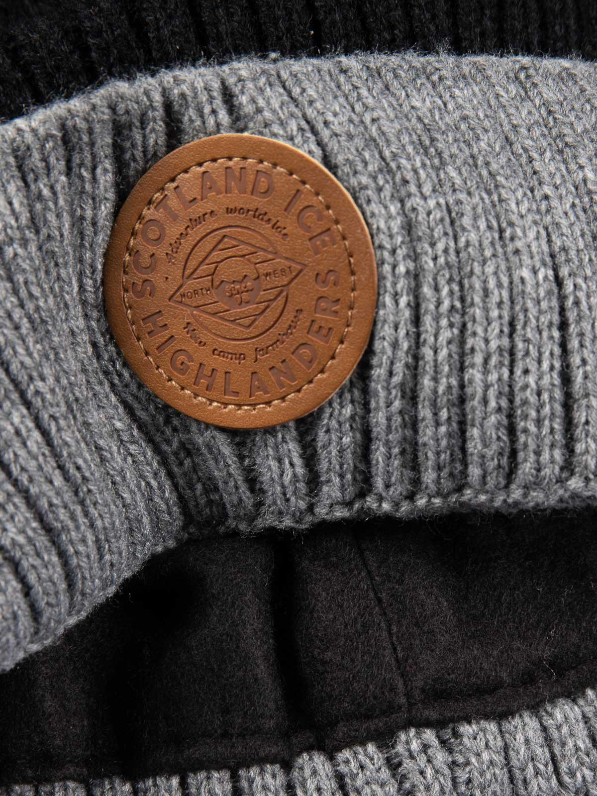 Bonnet doublure polaire noir homme Bonnet doublure polaire noir homme