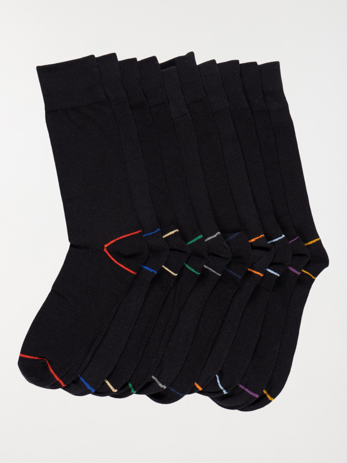 Lot de 10 paires chaussettes homme