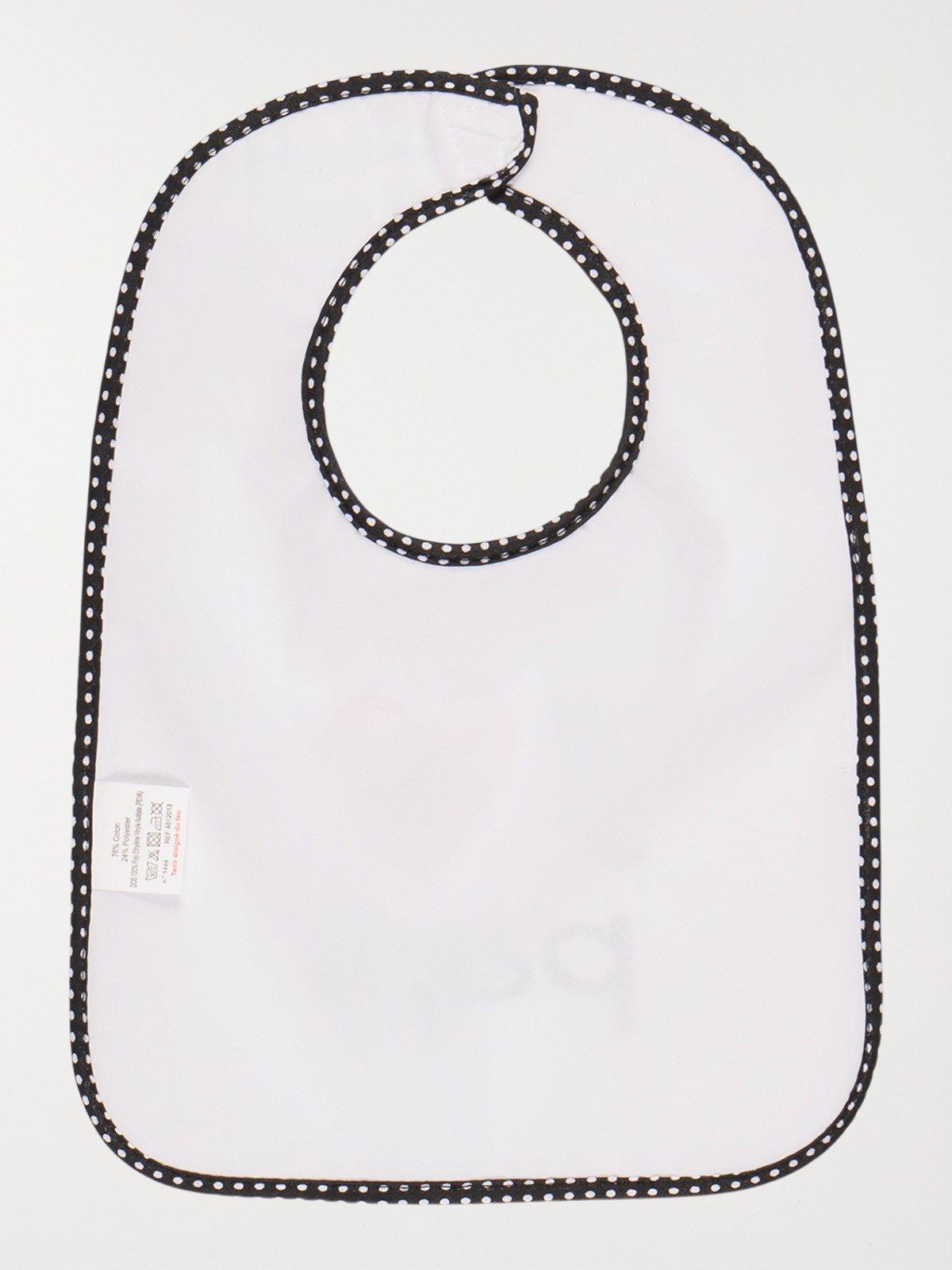 Bavoirs blanc à message Bavoirs blanc à message