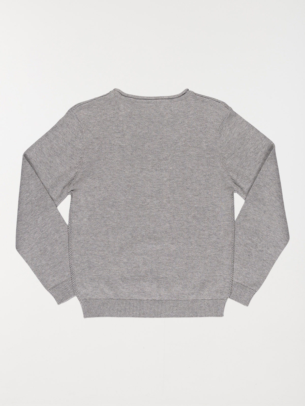 Pull gris chiné garçon (3-12A)