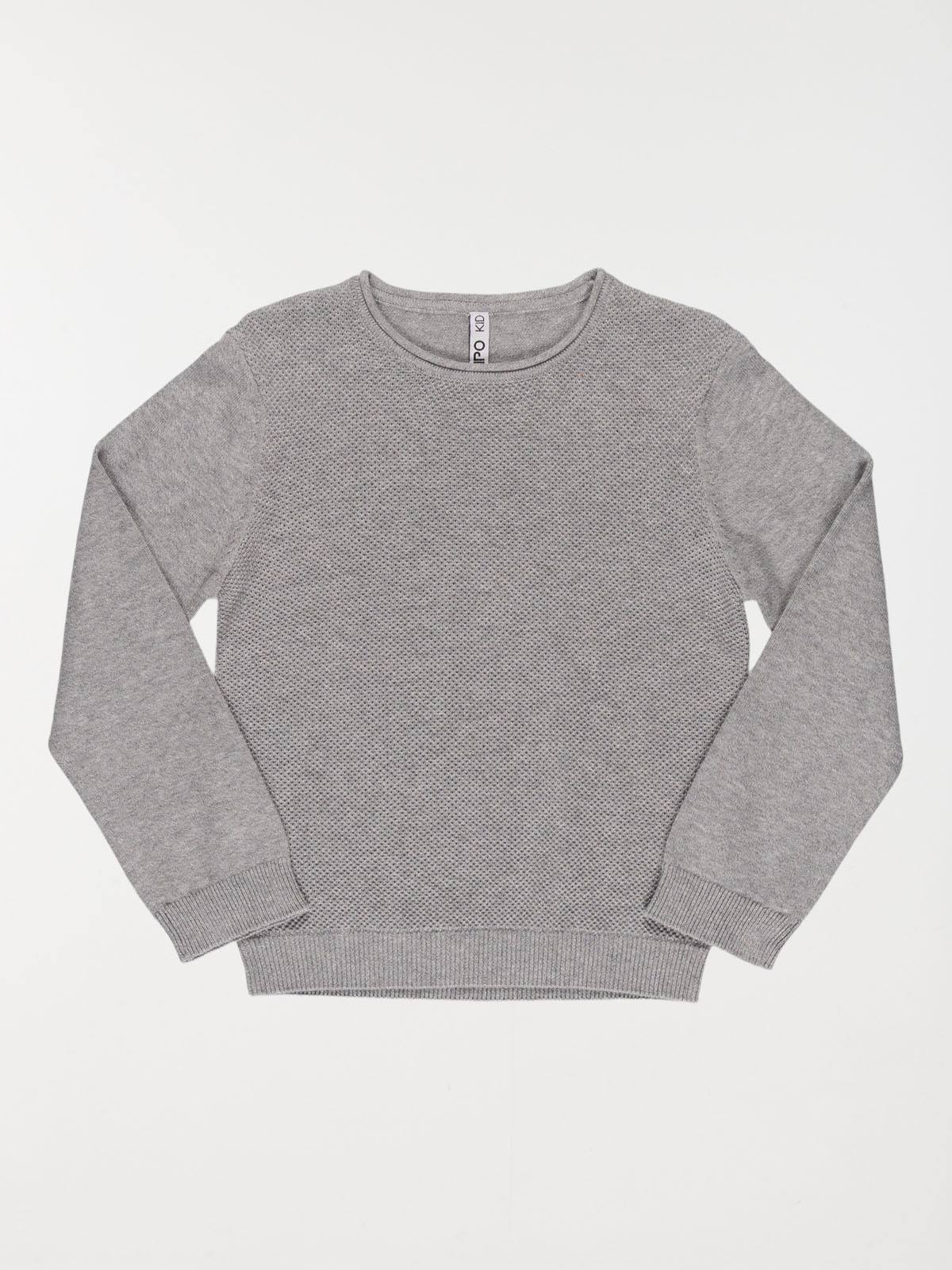 Pull gris chiné garçon (3-12A)