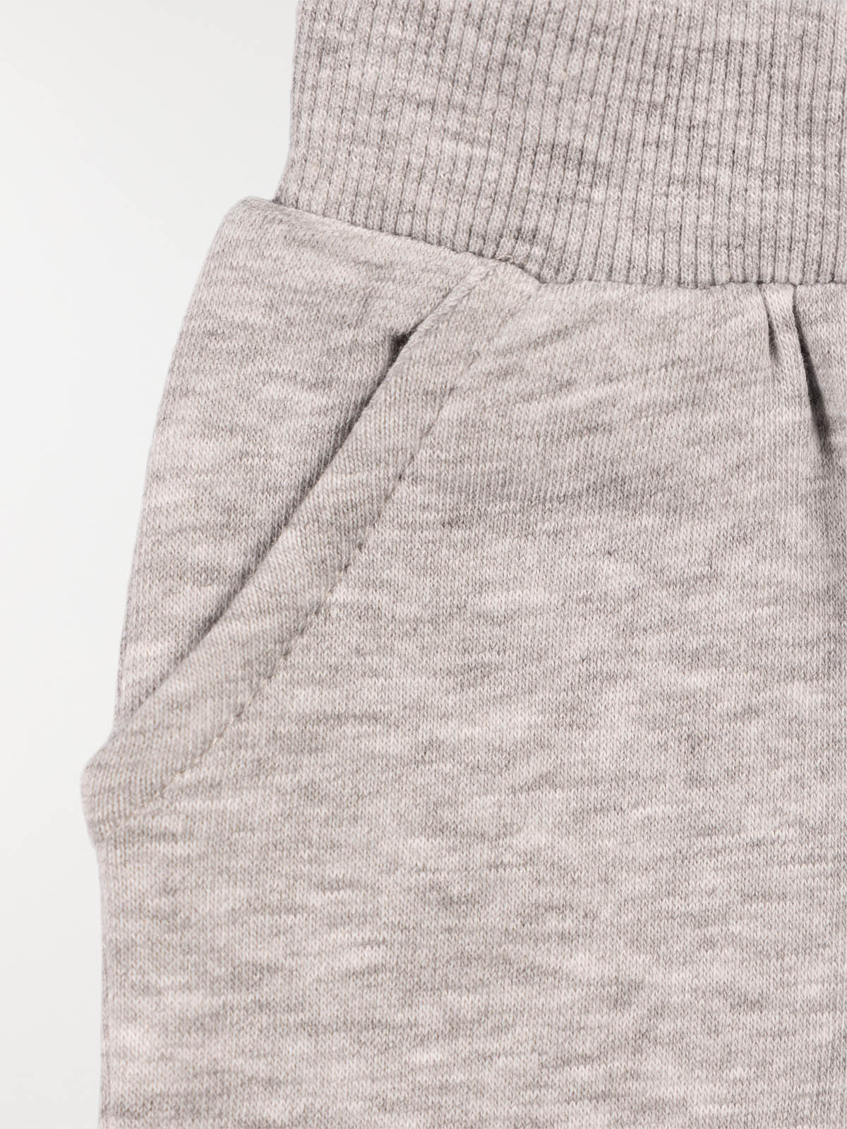 Pantalon jogging bébé gris chiné (3-36M)