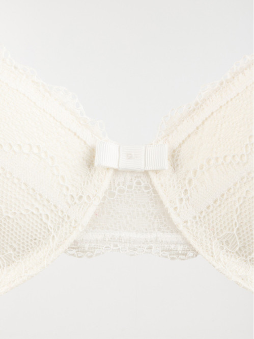 Soutien-gorge dentelle ivoire (85A-95D)