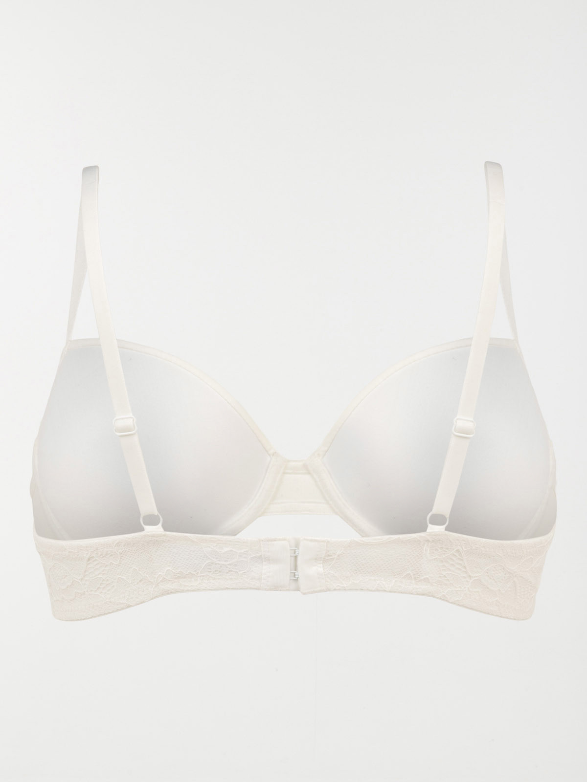 Soutien-gorge uni blanc femme (85B-100C)