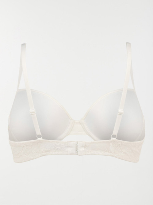 Soutien-gorge uni blanc...