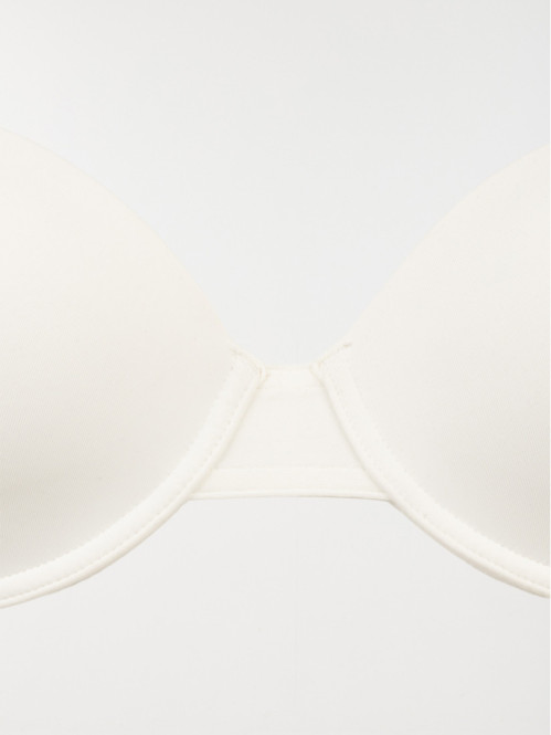 Soutien-gorge uni blanc...