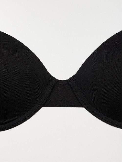 Soutien-gorge uni noir...