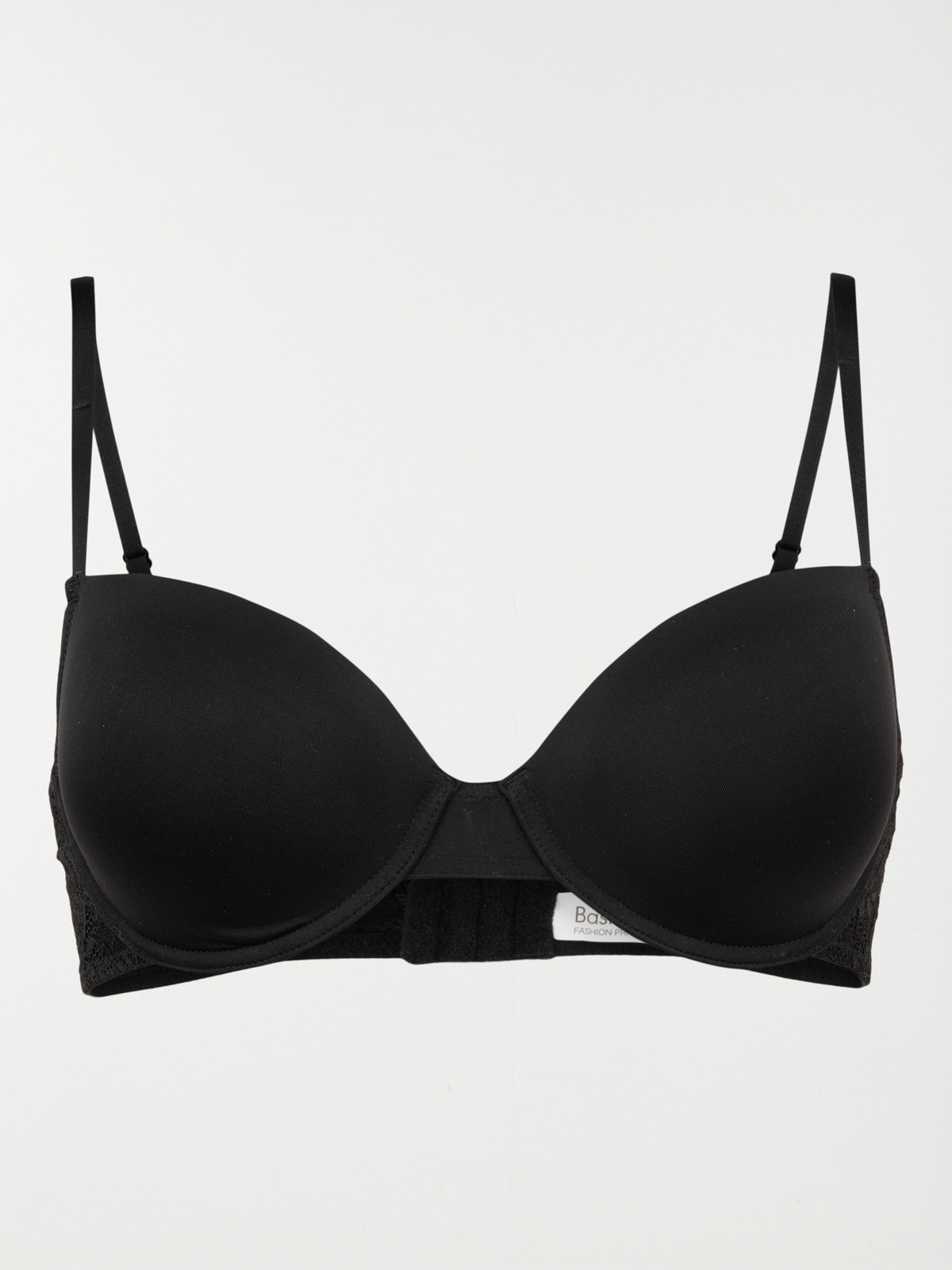 Soutien-gorge uni noir femme (85B-100C)