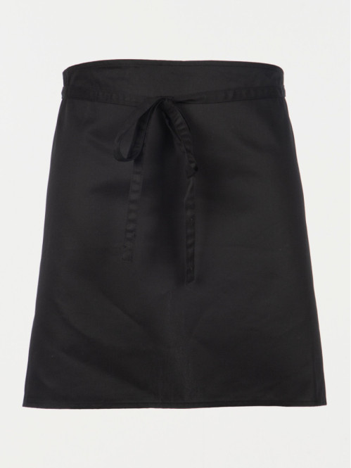 Tablier sans bavette coloris noir 
