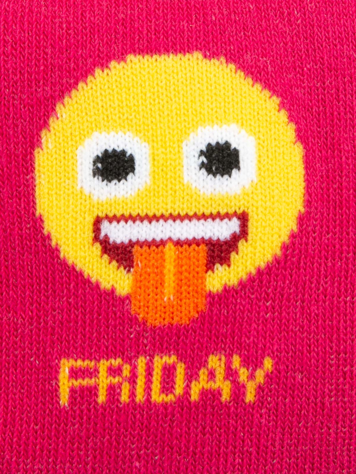 Lot 7 paires chaussettes emoji fille Lot 7 paires chaussettes emoji fille