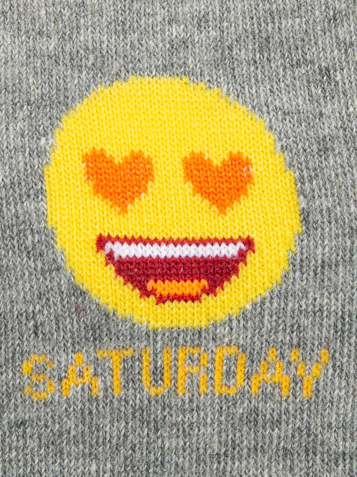 Lot 7 paires chaussettes emoji fille Lot 7 paires chaussettes emoji fille