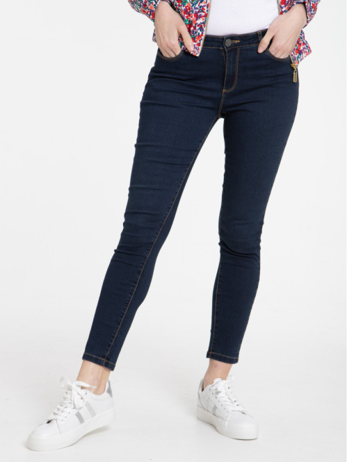 Jean 7/8ème brut femme