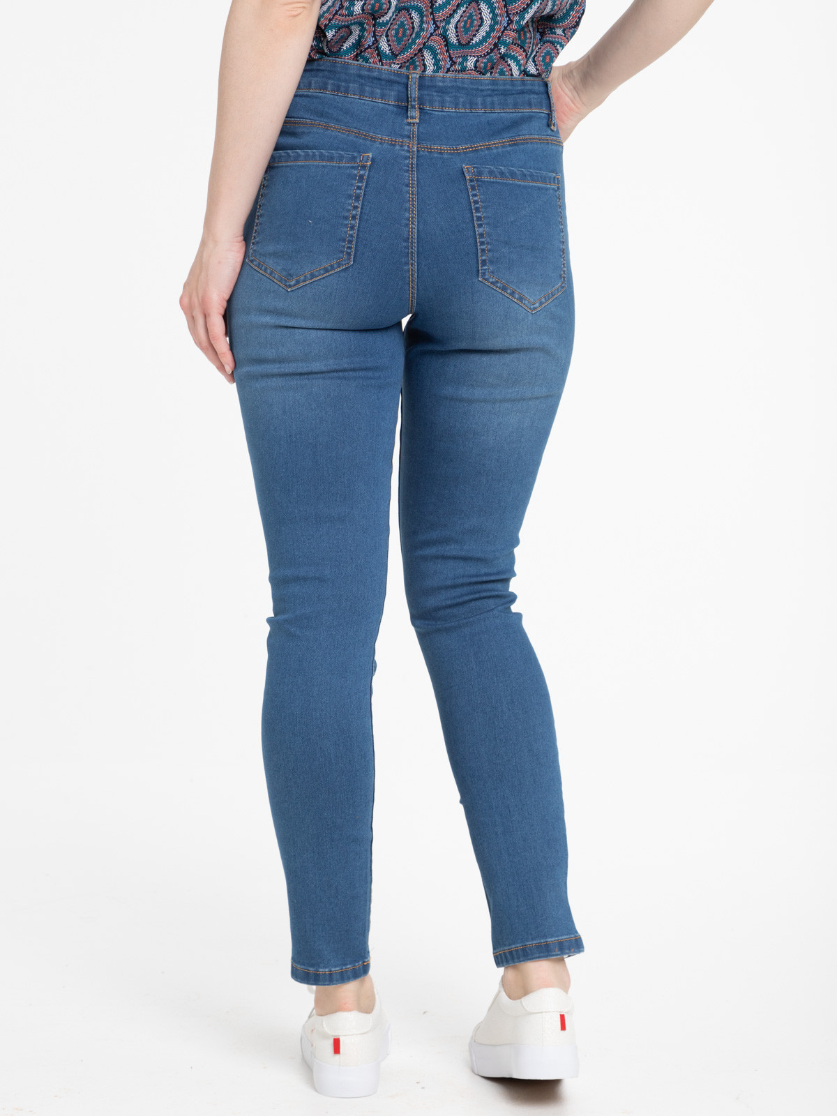 Jean skinny 7/8ème stone femme