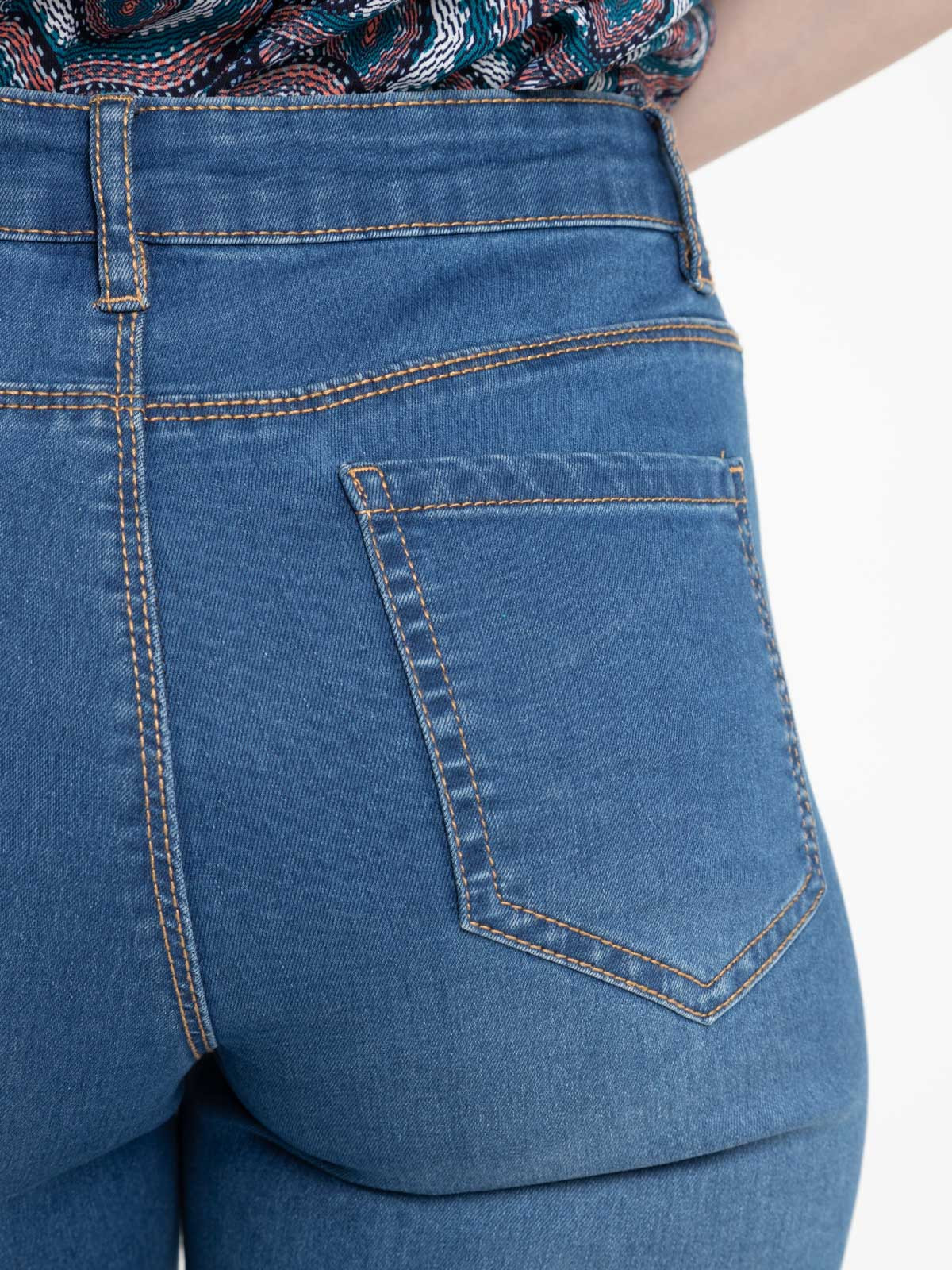 Jean skinny 7/8ème stone femme