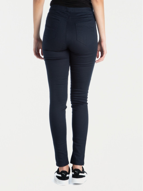 Jegging coloris marine femme