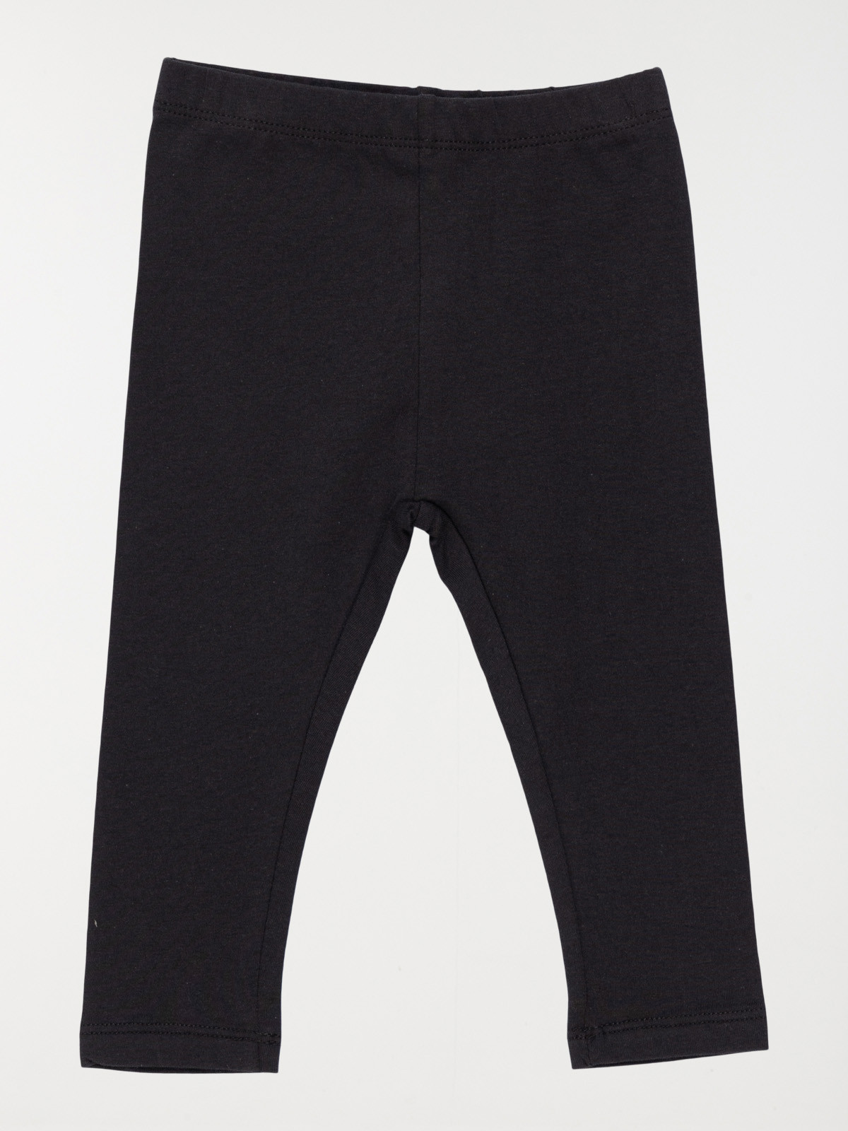 Legging uni noir fille (3-36M)
