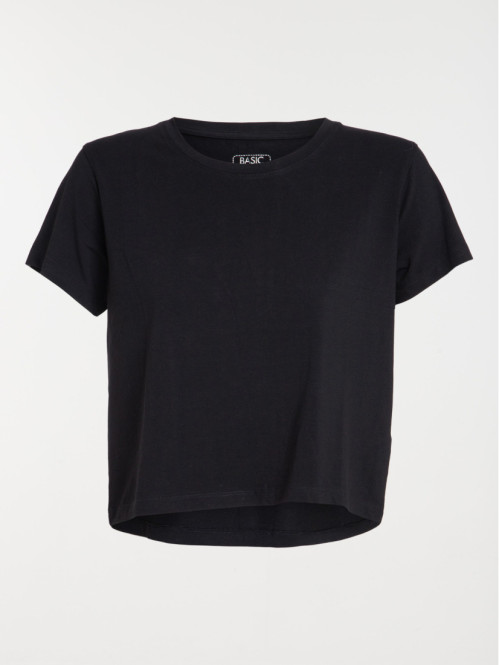 T-shirt cropped basique...