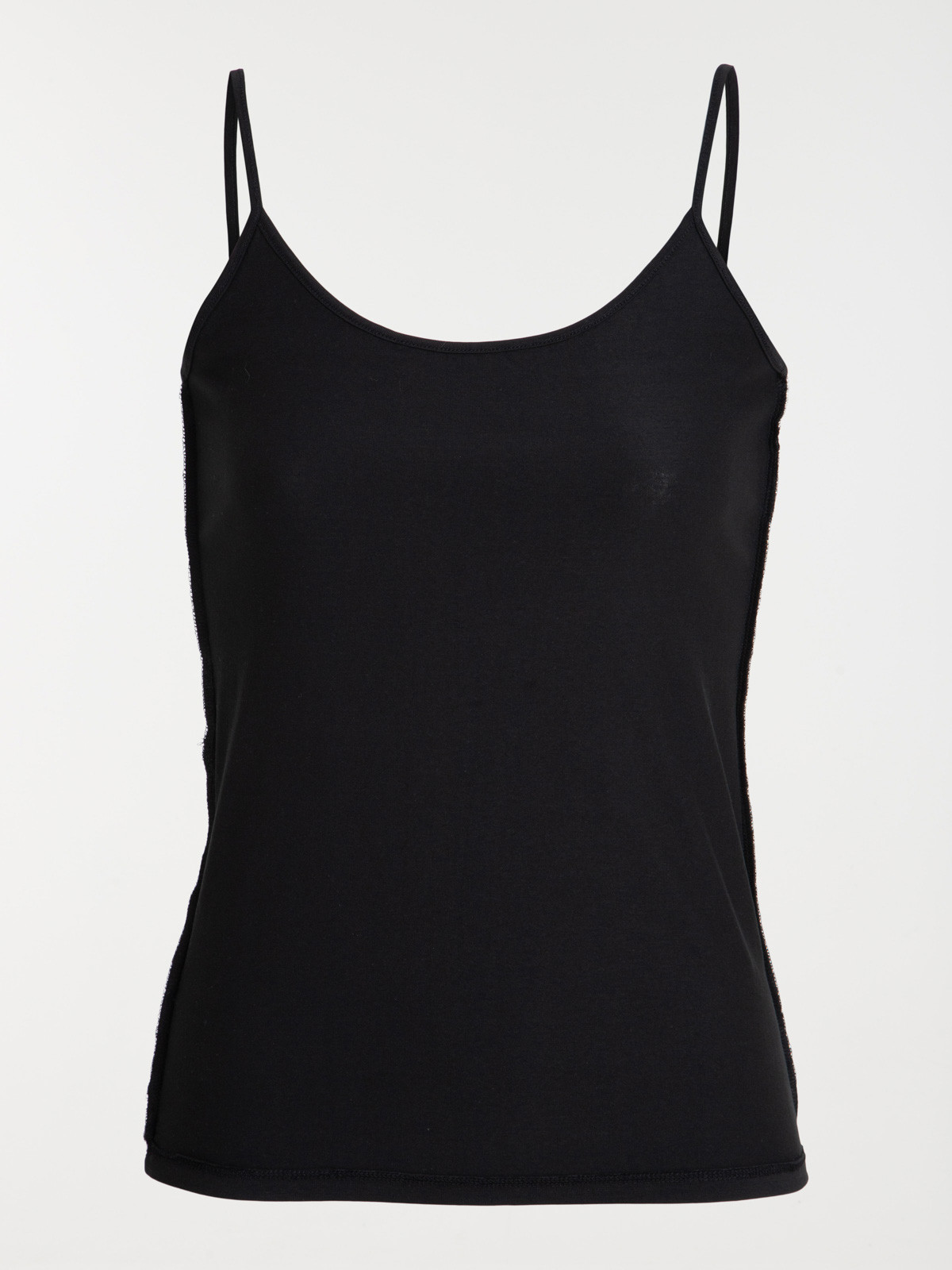 Débardeur basique fines bretelles femme