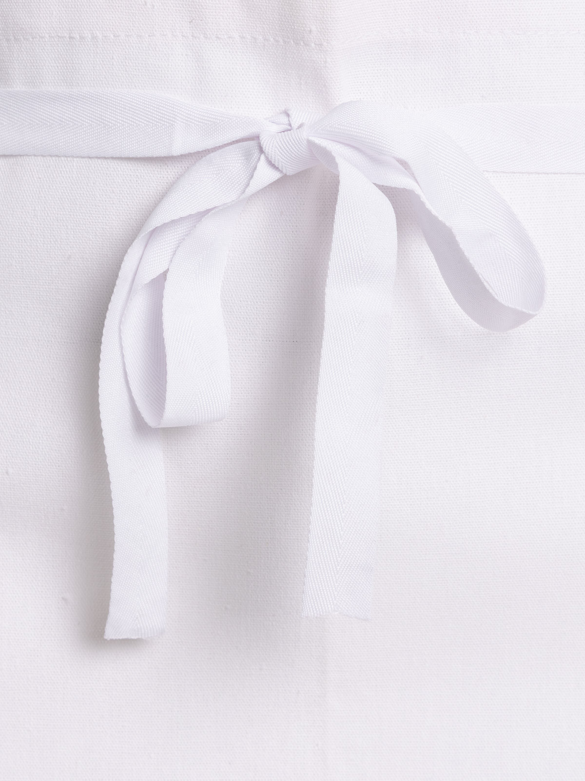 Tablier sans bavette blanc 100% coton