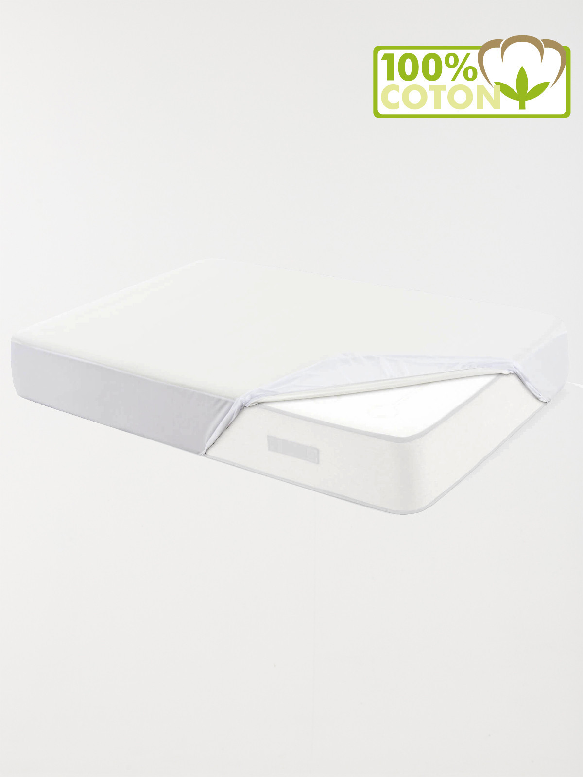 Protection matelas 140 x 190 cm molleton