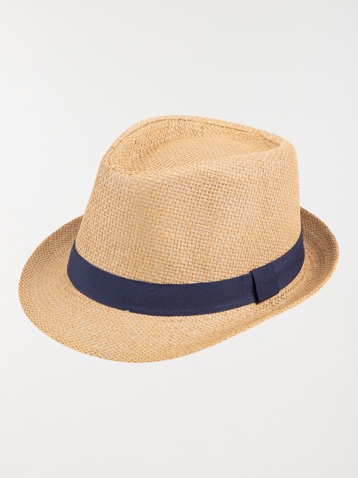 Chapeau ruban marine homme