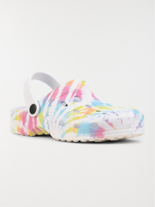 Sabot plastique multicolore femme(36-41) Sabot plastique multicolore femme(36-41)