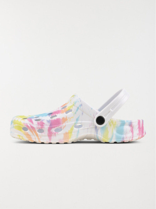 Sabot plastique multicolore femme(36-41) Sabot plastique multicolore femme(36-41)