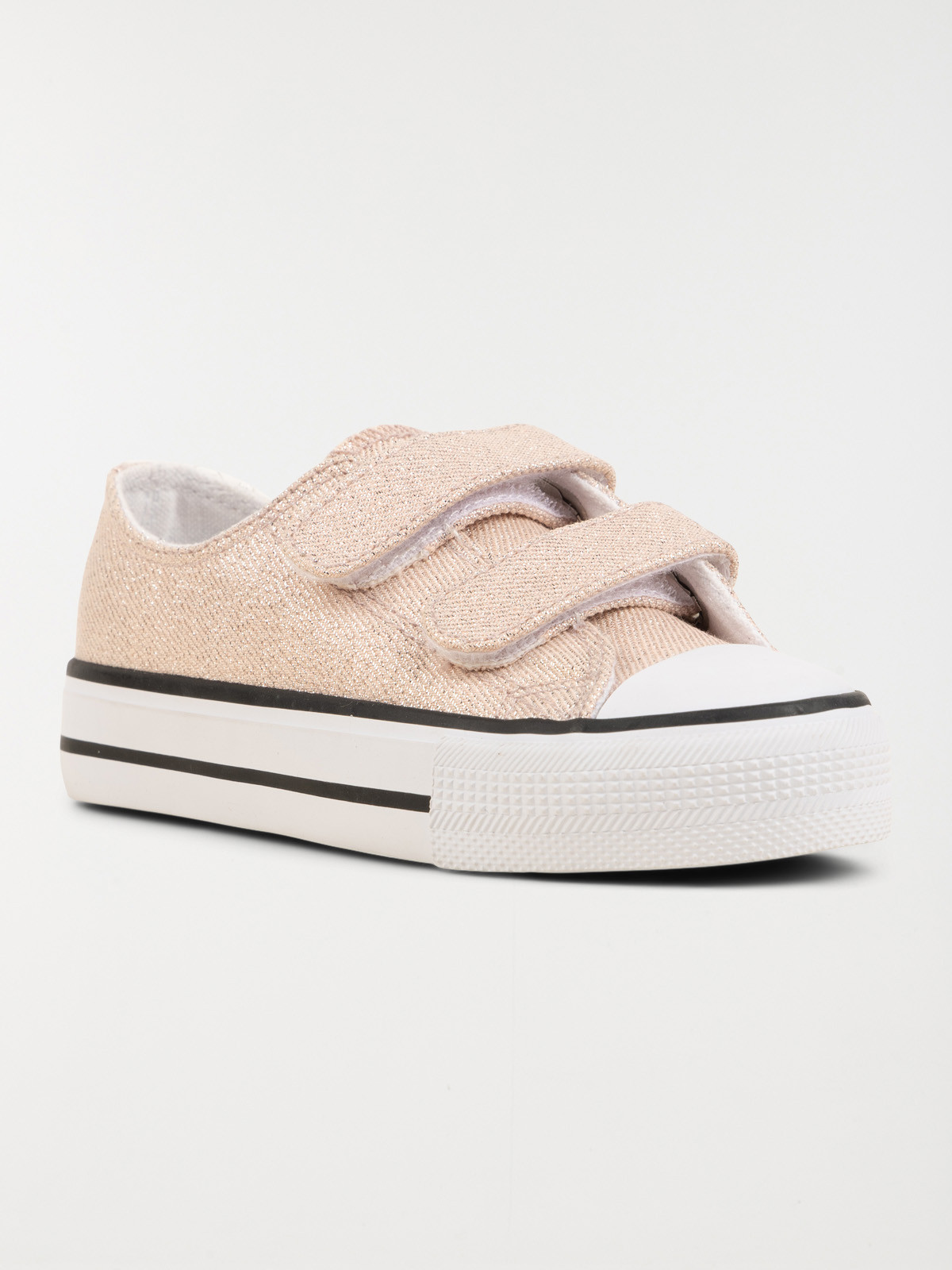 Tennis toile rose fille (24-30) Tennis toile rose fille (24-30)