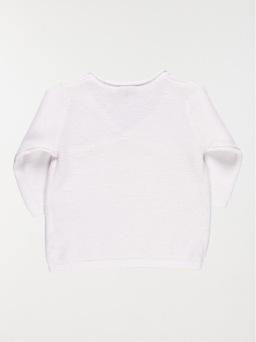 Brassière naissance coloris blanc (0-3M)