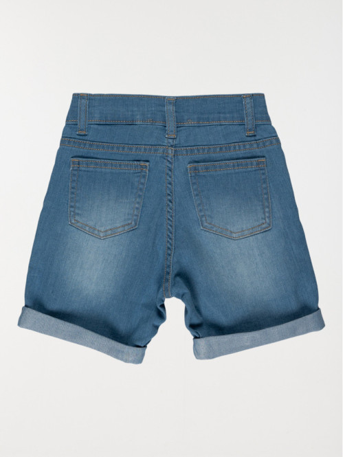 Bermuda denim bleached...