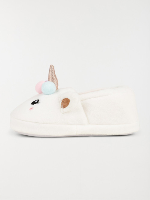 Chaussons licorne fille (31-35)
