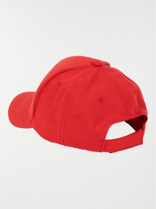 Casquette rouge vermillon...