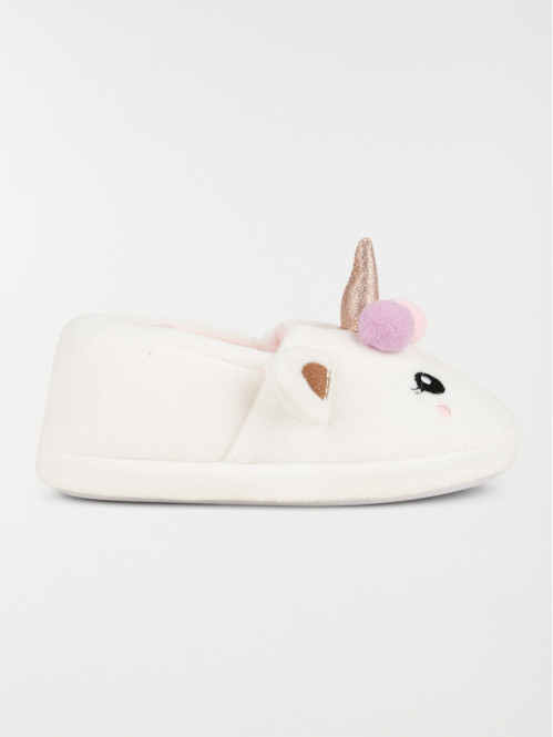 Chaussons licorne fille (31-35)