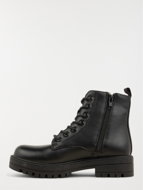 Bottines noires lacets...