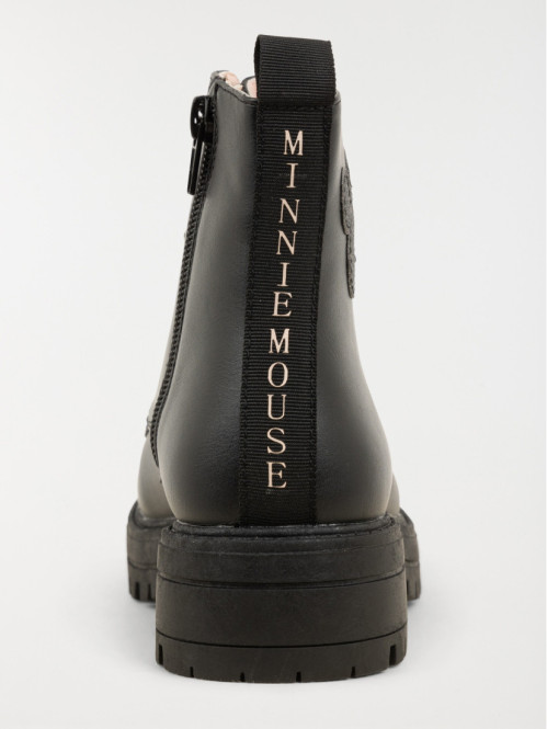 Bottines noires lacets fille 36 39