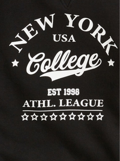 Robe sweat New-York noire...