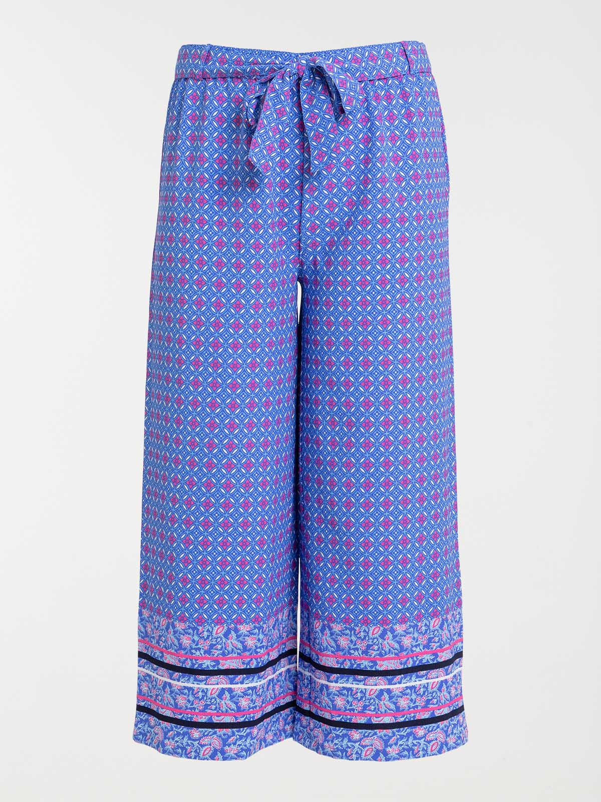 Pantalon large grande taille femme