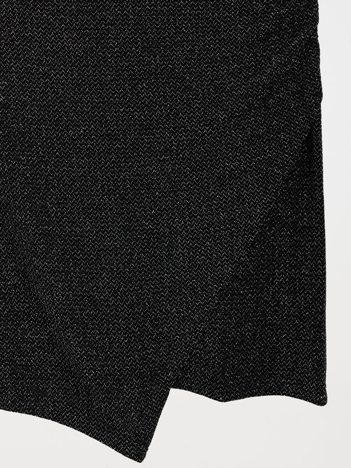 Jupe noire effet paillettée femme Jupe noire effet paillettée femme