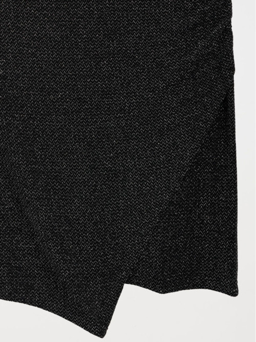 Jupe noire effet paillettée...