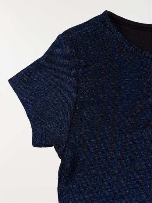 Tee-shirt brillant fille (XXS-M) Tee-shirt brillant fille (XXS-M)