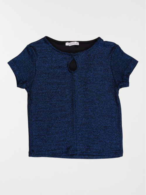 Tee-shirt brillant fille (XXS-M)