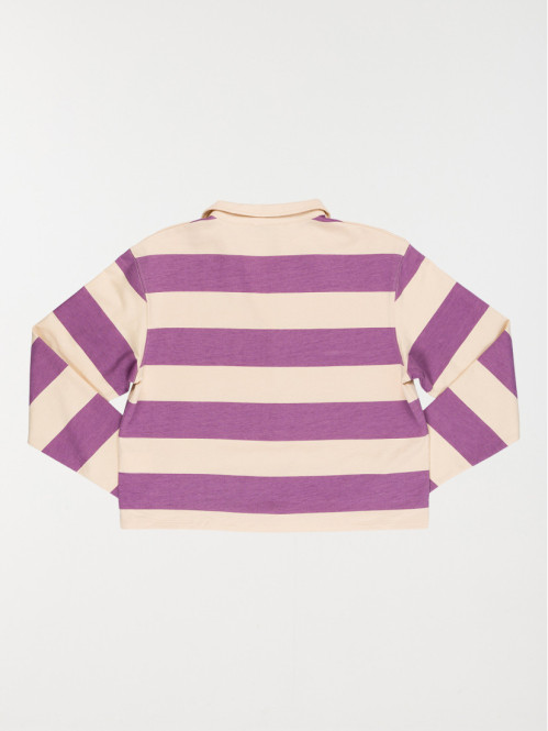 T-shirt rayé fille (XXS-M)