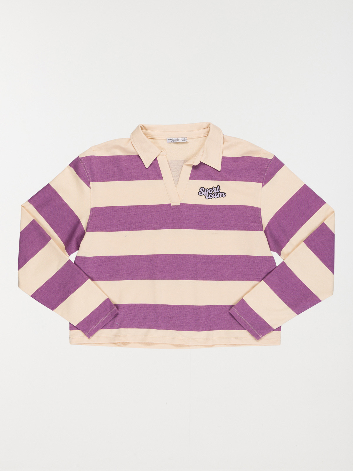 T-shirt rayé fille (XXS-M)